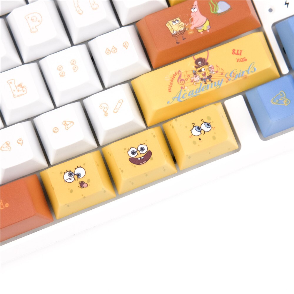 Spongebob Keycaps Set