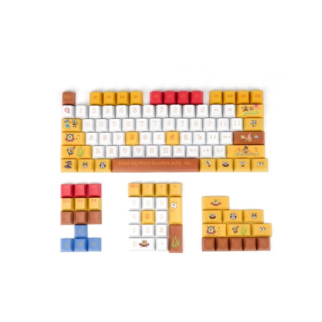 Spongebob Keycaps Set