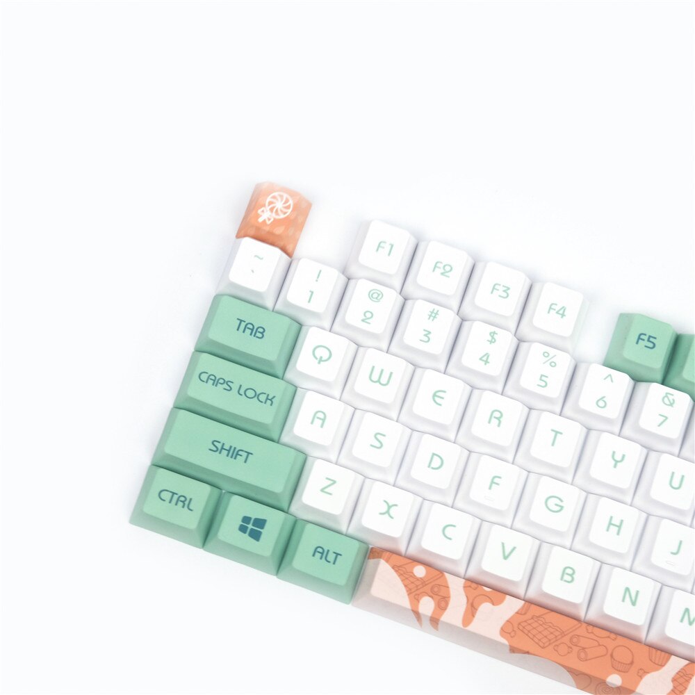 Original Mint Toffee Keycaps