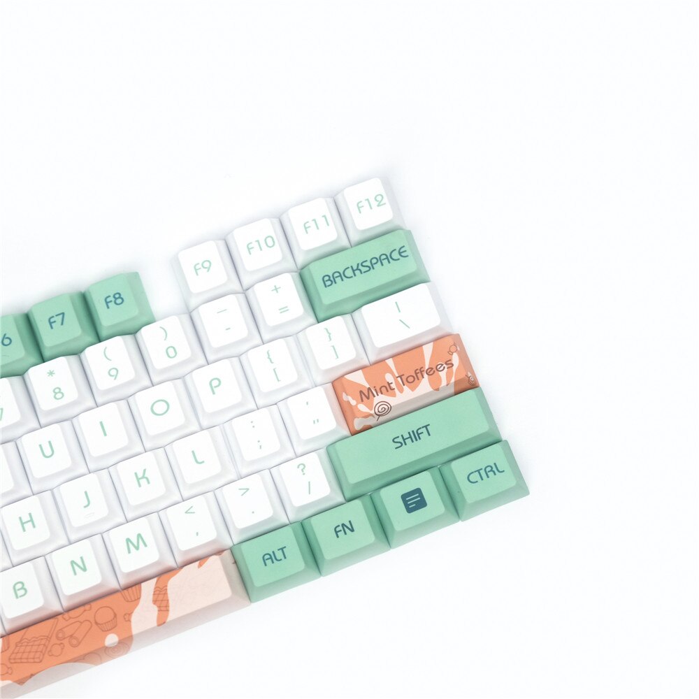 Original Mint Toffee Keycaps