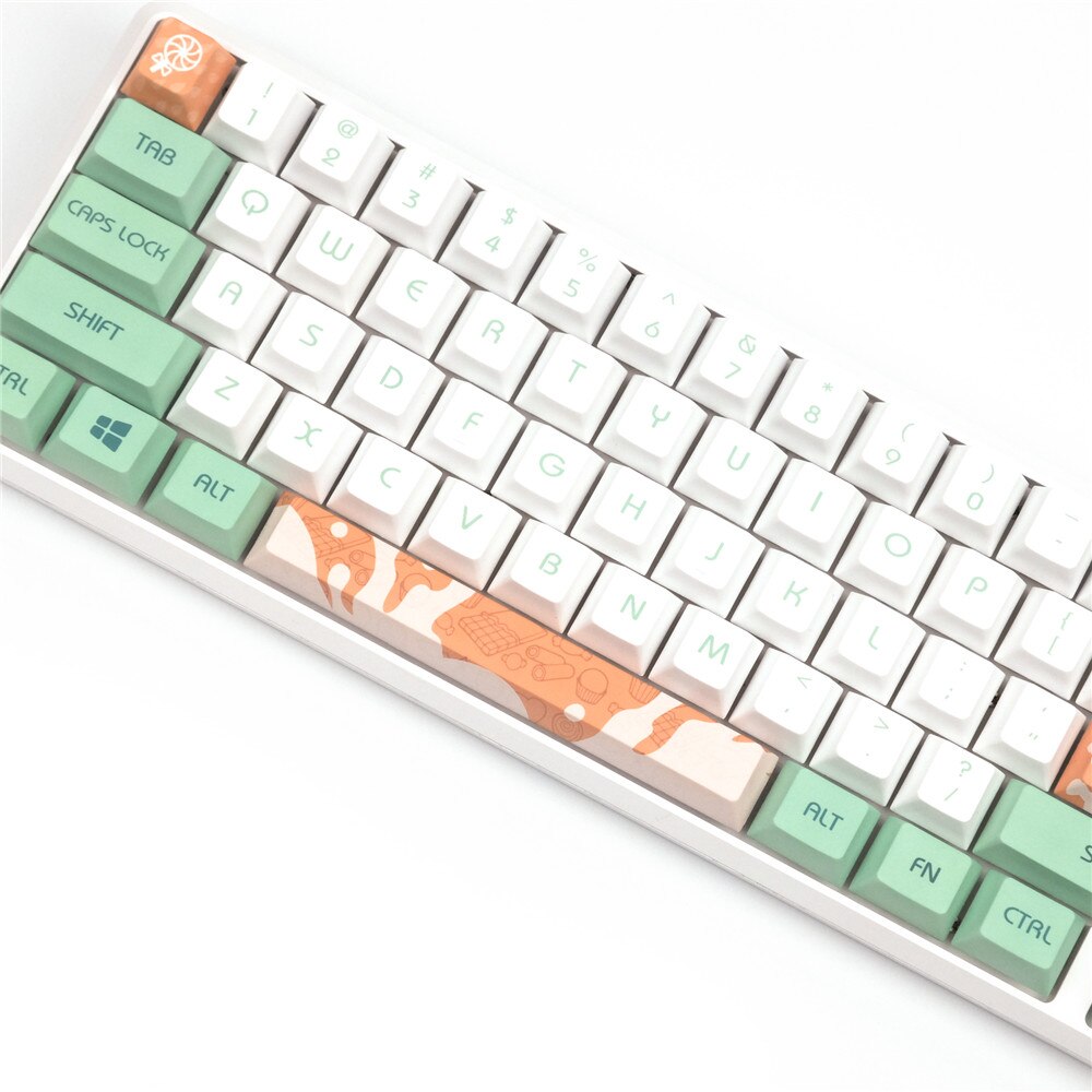 Original Mint Toffee Keycaps