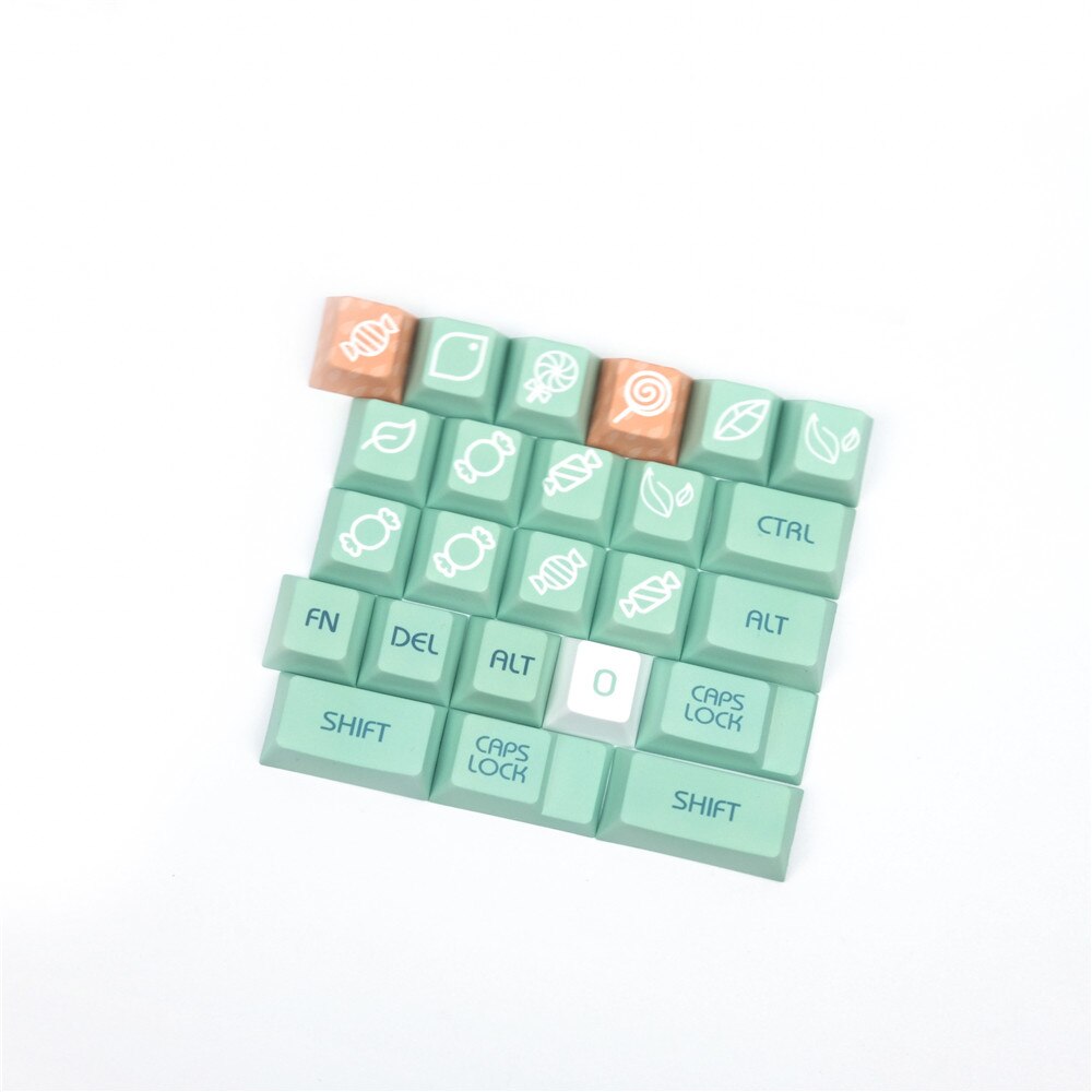 Original Mint Toffee Keycaps