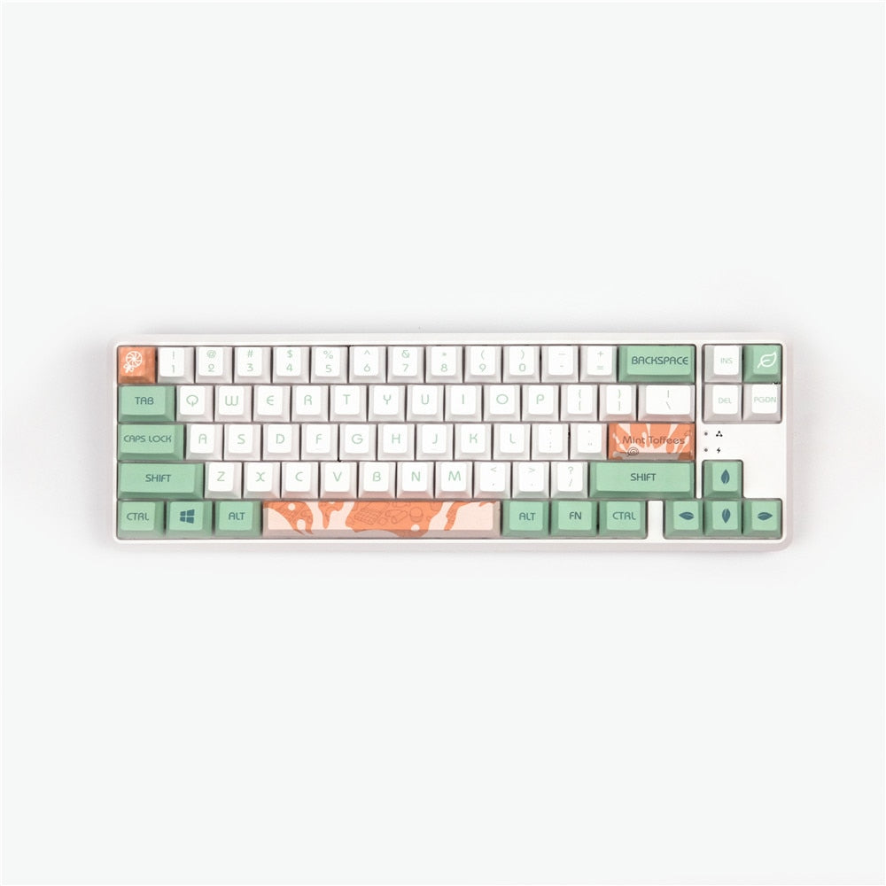 Original Mint Toffee Keycaps