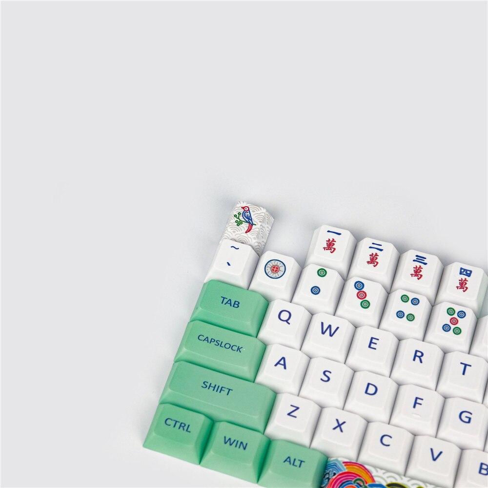 Finch God Mahjong Keycap Sparrow Cherry keycap