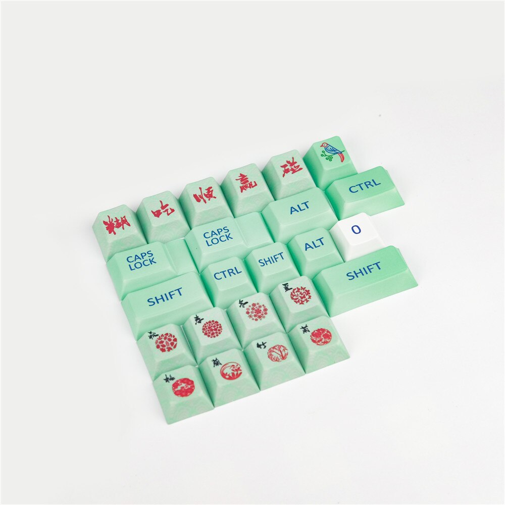 Finch God Mahjong Keycap Sparrow Cherry keycap