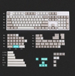 Retro Beige Keycaps