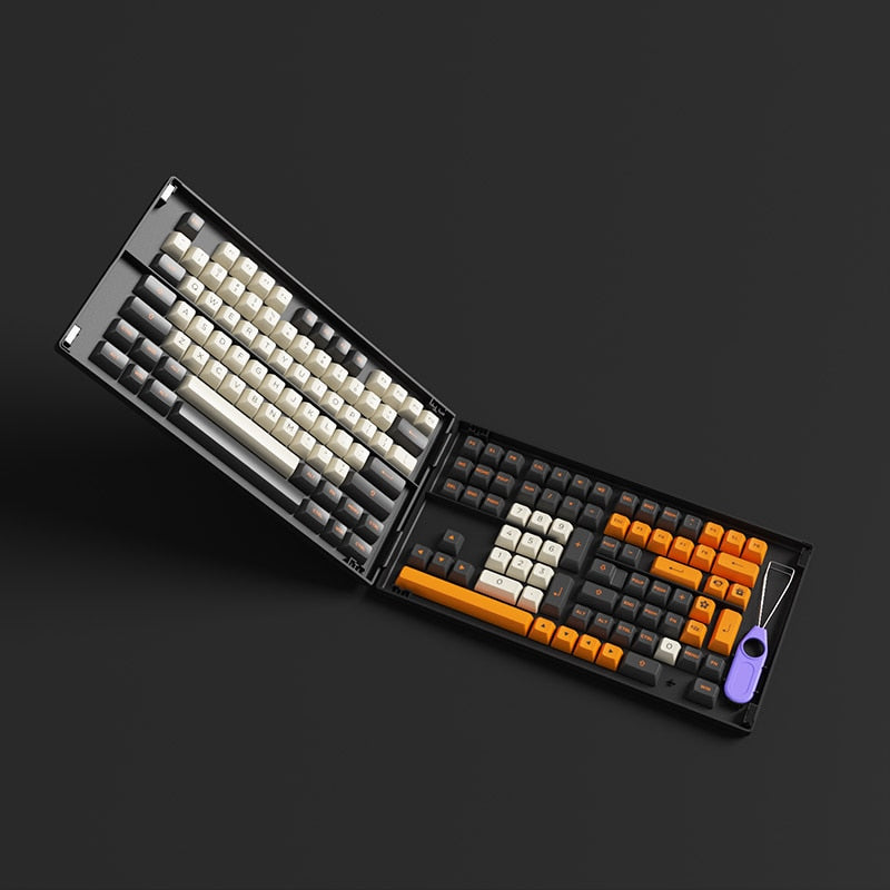Akko Carbon Retro Keycaps