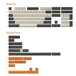 Akko Carbon Retro Keycaps