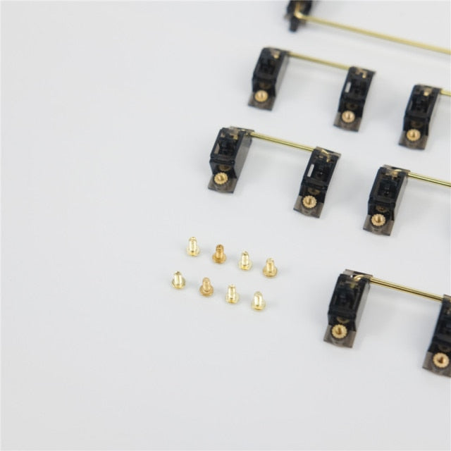 Transparent Gold-Plated Screw Stabilizer