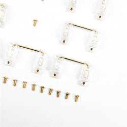 Transparent Gold-Plated Screw Stabilizer