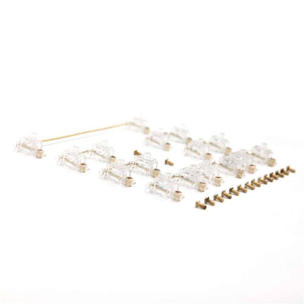 Transparent Gold-Plated Screw Stabilizer