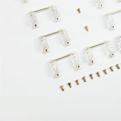 Transparent Gold-Plated Screw Stabilizer