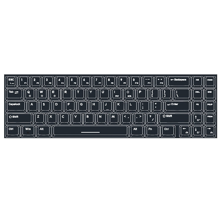 DOPOKEY 71 Keys Hot Swappable Mechanical Keyboard Kit