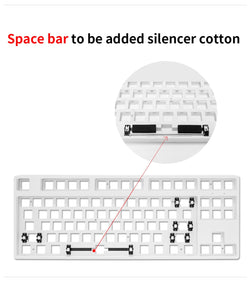 GK87X/XS Bluetooth Mechanical Keyboard Kit