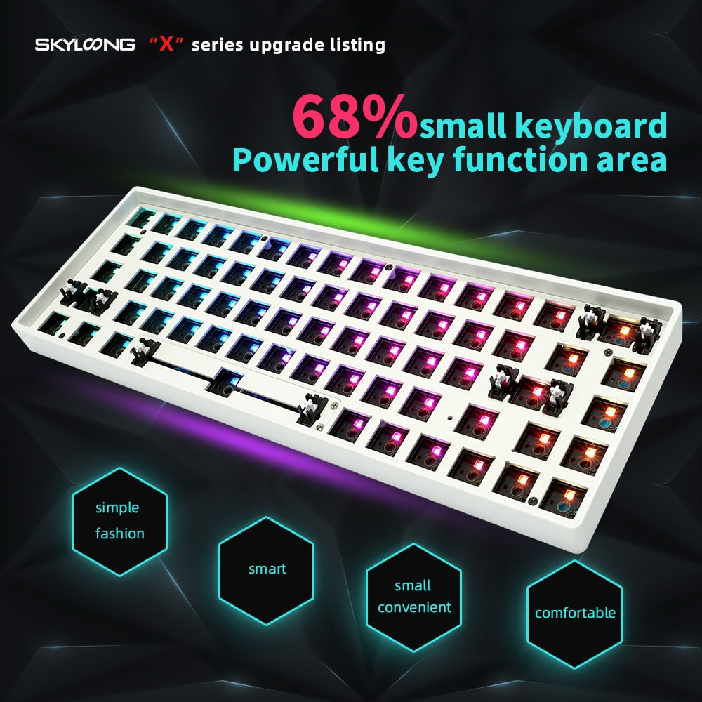 GK68XS Geek Mechanical Keyboard Kit