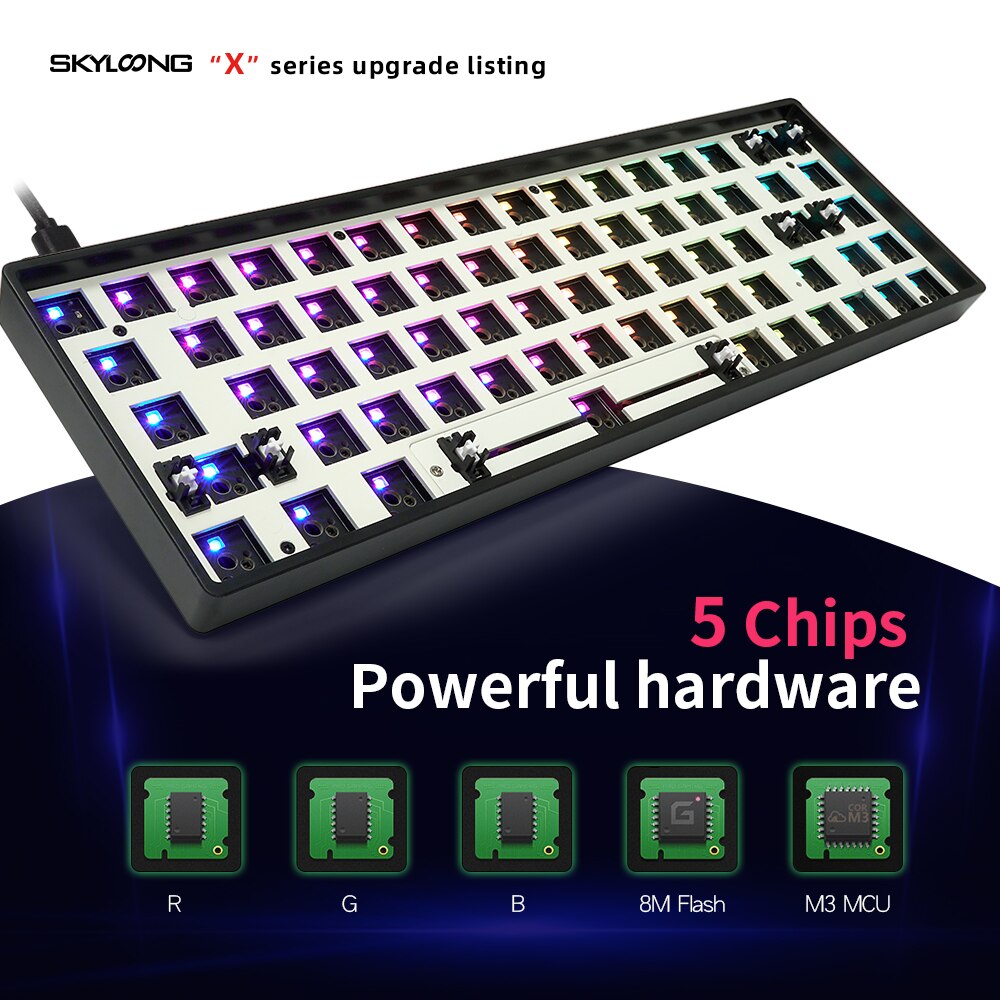 GK68XS Geek Mechanical Keyboard Kit