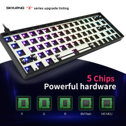 GK68XS Geek Mechanical Keyboard Kit