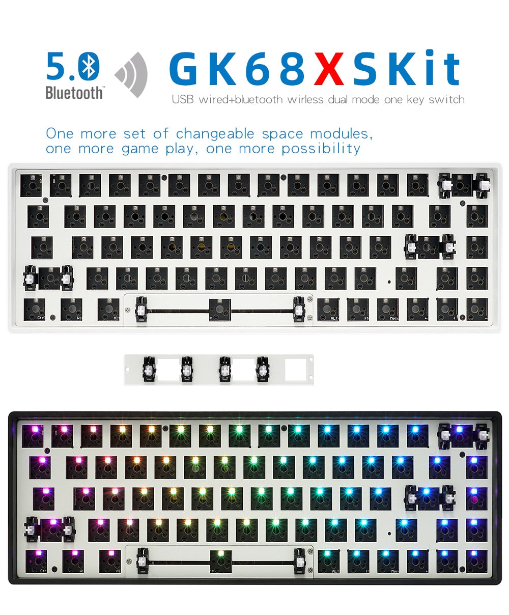 GK68XS Geek Mechanical Keyboard Kit