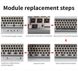 GK68XS Geek Mechanical Keyboard Kit