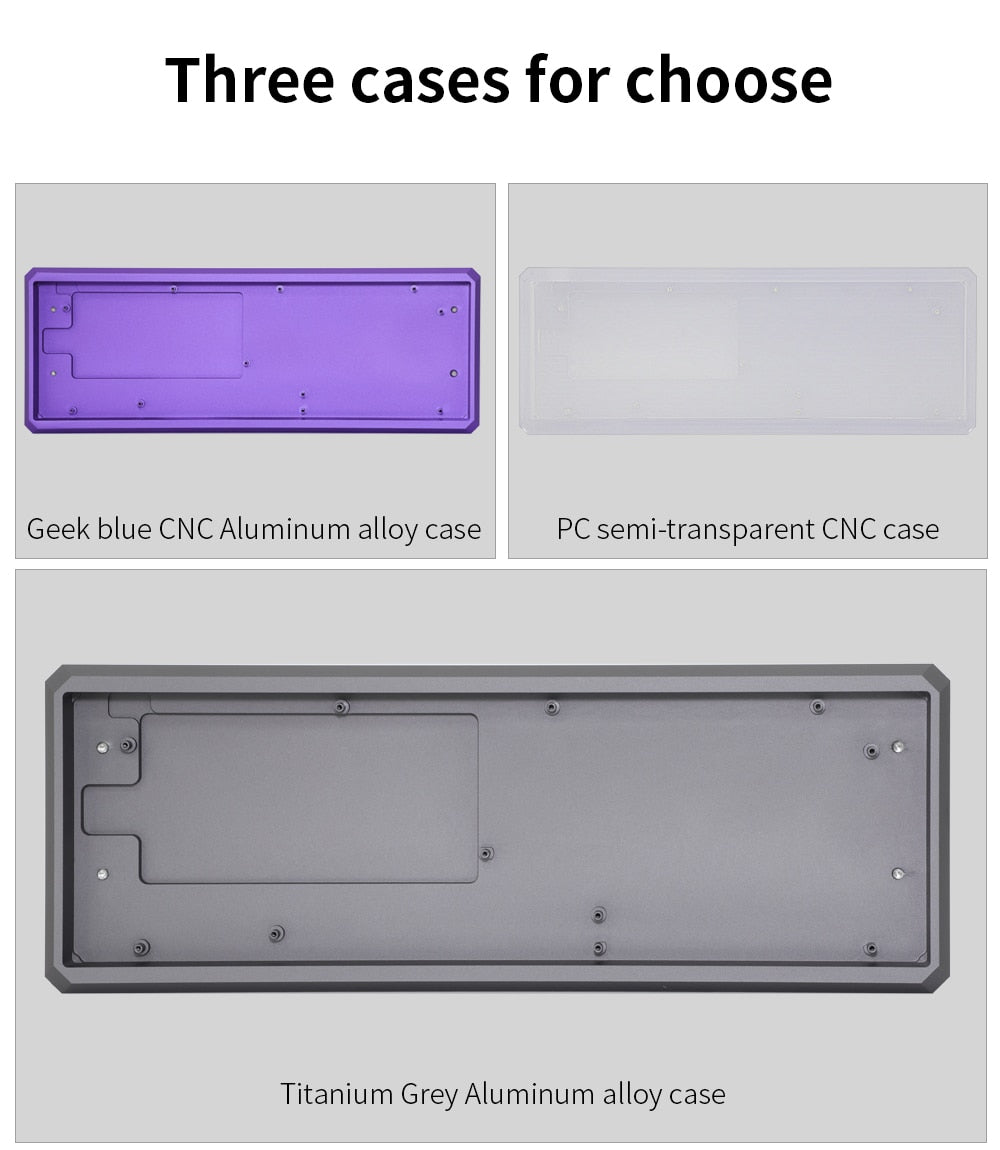 GK68XS Geek Mechanical Keyboard Kit