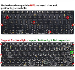 GK64X/XS Mechanical Keyboard Kit