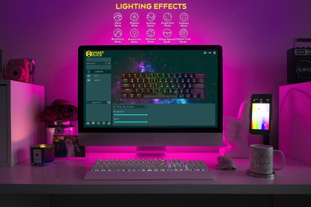 Smart Duck XS61 60% Mechanical Keyboard