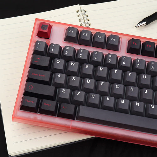 129 Keys PBT DYE-SUB  Evil Dolch Keycaps