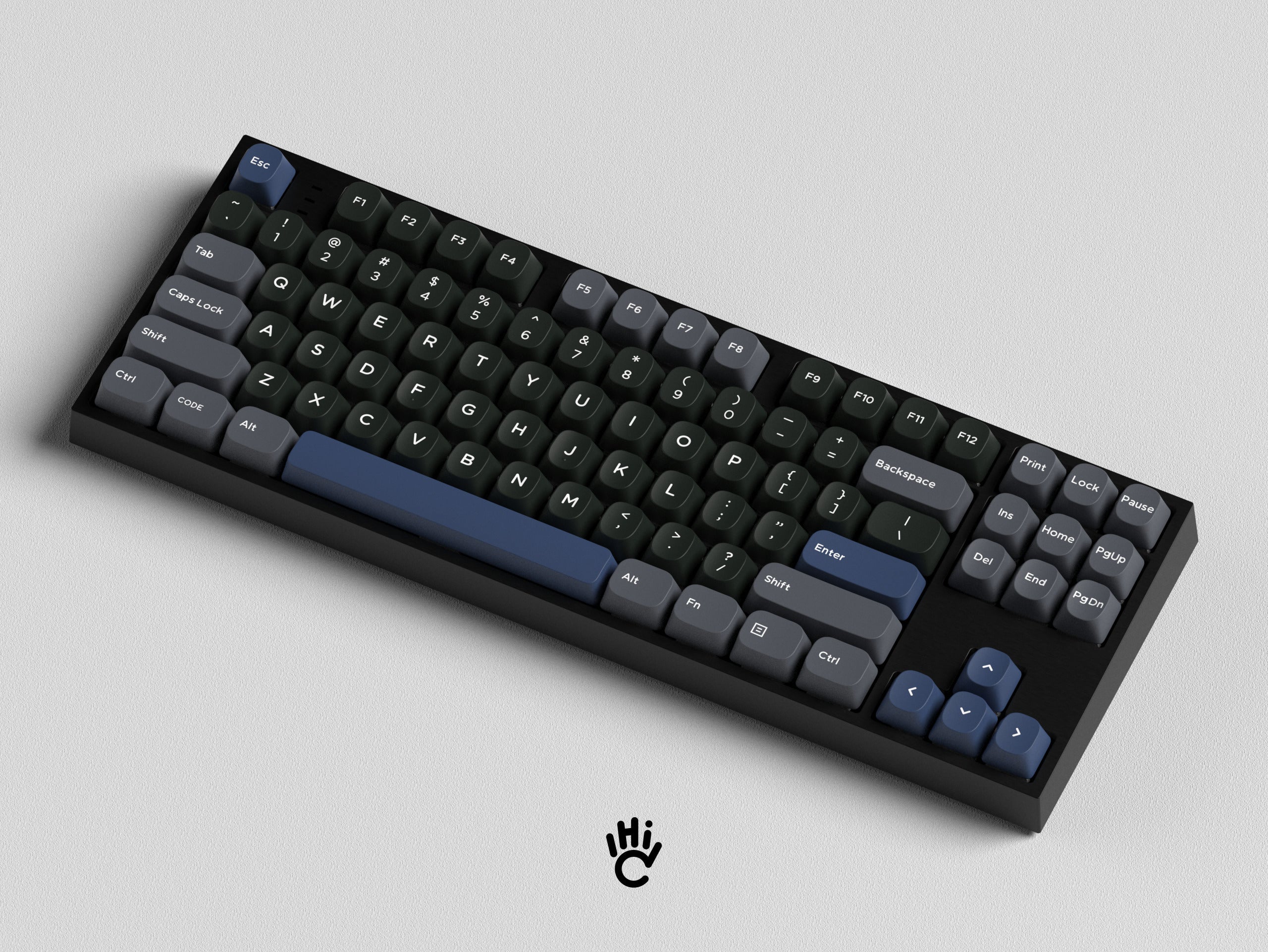 YMK Obsidian keycaps