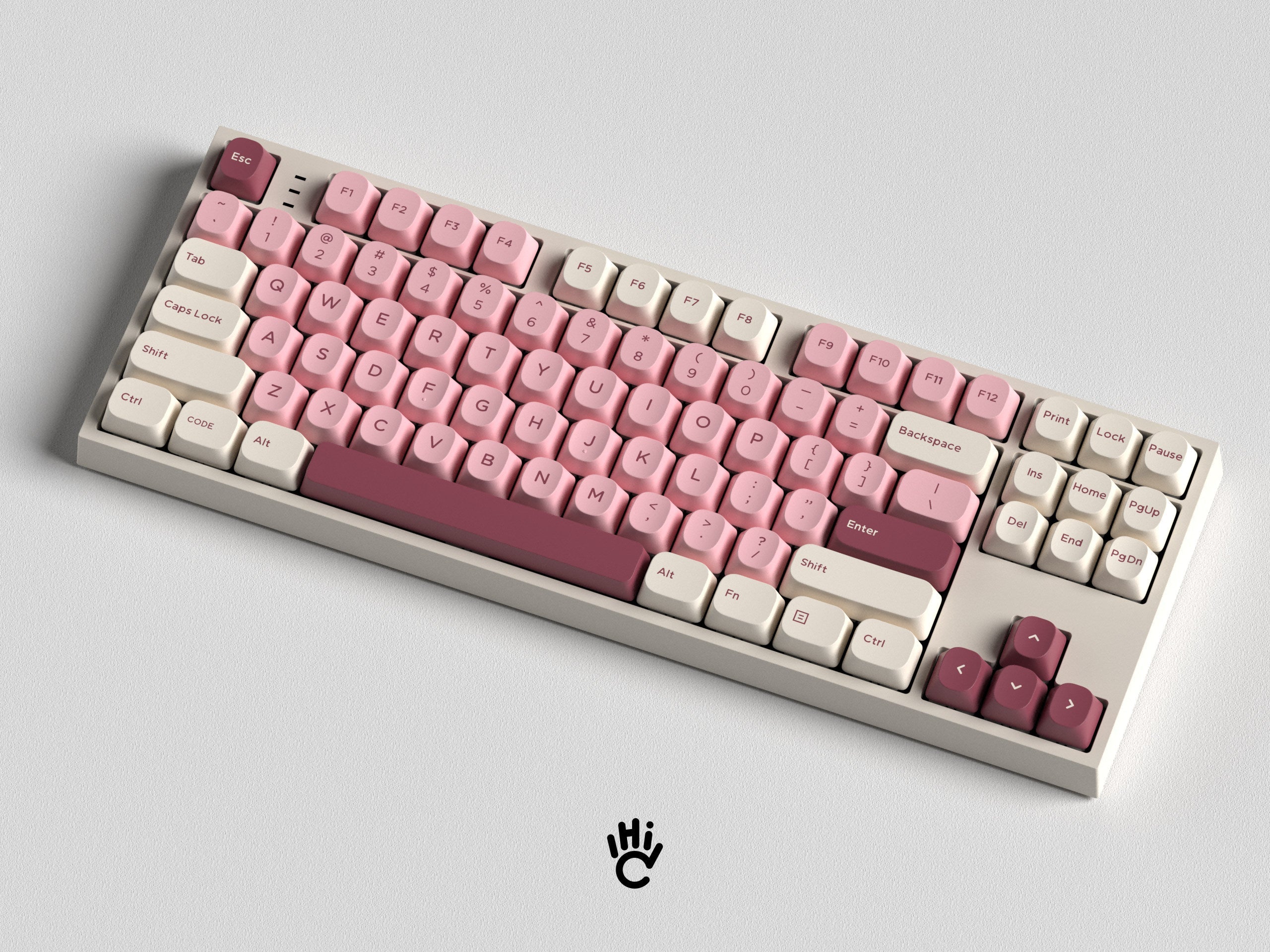 YMK Raspberry keycaps